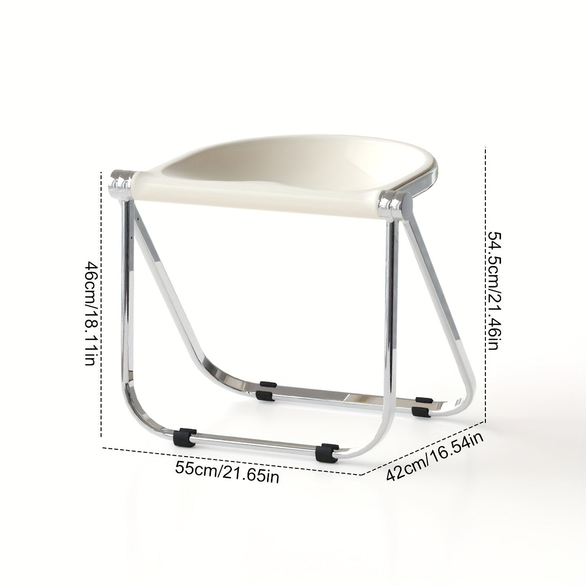 Modern Minimalist Foldable Chairs, Transparent Retro Office Lounge Chairs, Acrylic Creative Stools, And Portable Outdoor Benches, Portable Folding Chair, Folding Chair Bed, Event Furniture, Outdoor Seating, Transparent Furniture